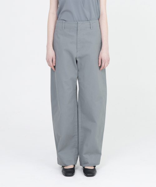 BROWNYARD(ブラウンヤード)の「W ウォッシュドフィールドパンツ、ブルーグレー(その他パンツ・レディース・その他・1/2)」の3枚目の写真