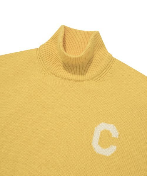 COVERNAT(カバーナット)の「Cロゴタートルネックニットイエロー(ニット/セーター・レディース・その他・MEDIUM/LARGE/SMALL/X-LARGE)」の3枚目の写真