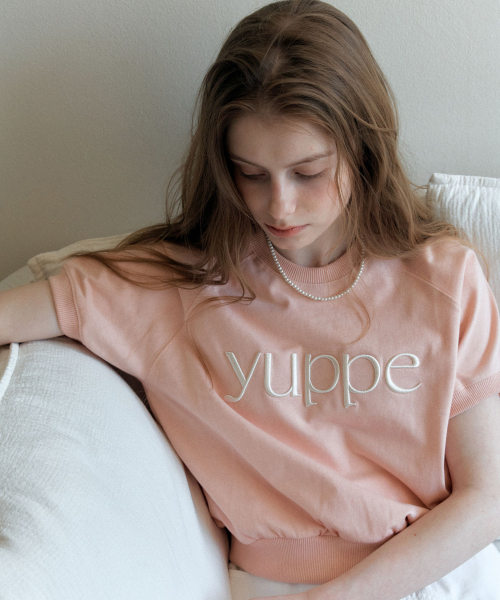 YUPPE(ヨッペ)の「RAGLAN SWEAT SHIRT_PINK(Tシャツ/カットソー・レディース・その他・FREE)」の2枚目の写真