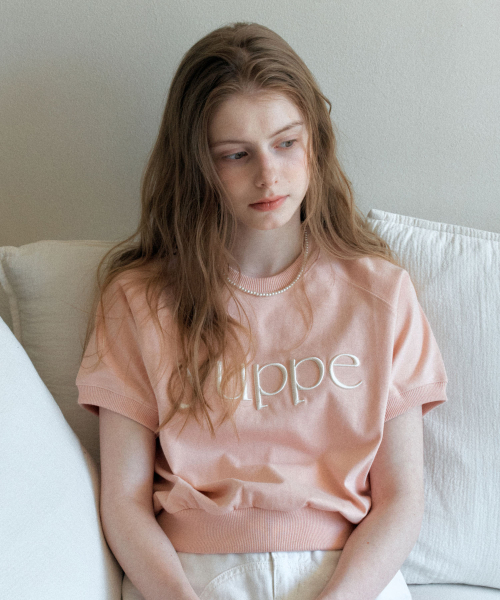 YUPPE(ヨッペ)の「RAGLAN SWEAT SHIRT_PINK(Tシャツ/カットソー・レディース・その他・FREE)」の3枚目の写真