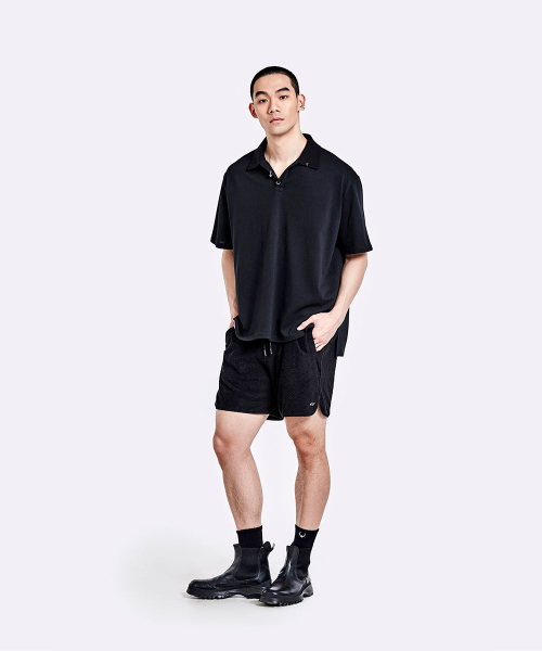 Terry Thong shorts - Black（その他パンツ）｜51%（フィフティーワン