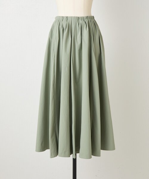 BEARDSLEY（ビアズリー）の「タックフレアスカート（スカート・レディース・ブラック/カーキ・FREE）」の14枚目の写真