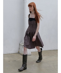 REHEAT（リヒート）の「リベットスエードドレス（ワンピース）」