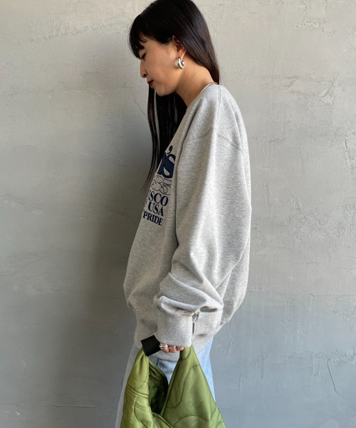 刺繡Logo圓領運動衫