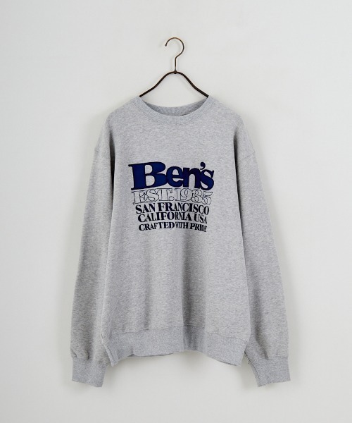 BEN DAVIS（ベンデイビス）の「【WEB限定】[BEN DAVIS/ベンデイビス] BEN’S刺繍 ビッグロゴ クルーネックスウェット【追加】（スウェット・レディース・グレー/ネイビー・XL/L/M）」の15枚目の写真