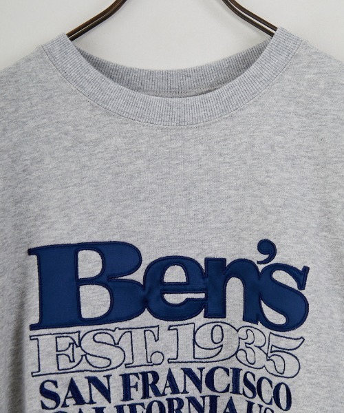 BEN DAVIS（ベンデイビス）の「【WEB限定】[BEN DAVIS/ベンデイビス] BEN’S刺繍 ビッグロゴ クルーネックスウェット【追加】（スウェット・レディース・グレー/ネイビー・XL/L/M）」の17枚目の写真