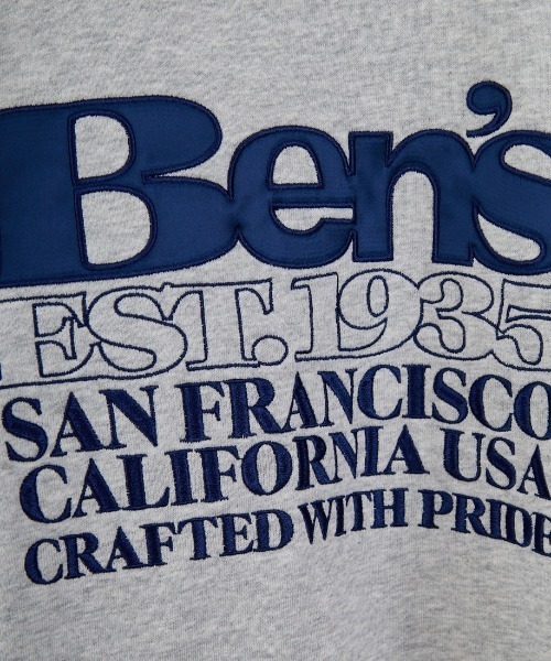 BEN DAVIS（ベンデイビス）の「【WEB限定】[BEN DAVIS/ベンデイビス] BEN’S刺繍 ビッグロゴ クルーネックスウェット【追加】（スウェット・レディース・グレー/ネイビー・XL/L/M）」の22枚目の写真