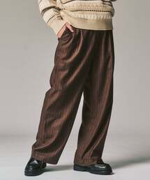 417 EDIFICE | 追加【WOOSTEDLIKE】ワイドイージースラックス(スラックス)