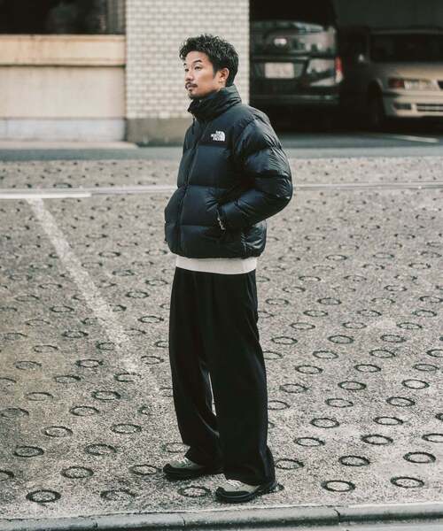 417 EDIFICE（フォーワンセブンエディフィス）の「追加【WOOSTEDLIKE】ワイドイージースラックス（スラックス・メンズ・ブラック/チャコールグレー/ブラック系その他/ブラウン・SMALL/LARGE/MEDIUM）」の5枚目の写真