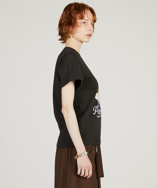 PRANK PROJECT（プランクプロジェクト）の「シンプルTシャツ / Aesthetic Tee（Tシャツ/カットソー・レディース・チャコールグレー/ホワイト・FREE）」の11枚目の写真