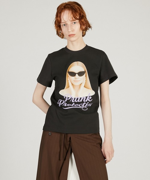 PRANK PROJECT(プランクプロジェクト)の「シンプルTシャツ / Aesthetic Tee(Tシャツ/カットソー・レディース・チャコールグレー/ホワイト・FREE)」の18枚目の写真