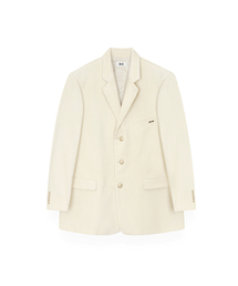 R-4（アールフォー）の「R-0057 / OVERSIZED CORDUROY BOX BLAZER(IVORY)（テーラードジャケット）」