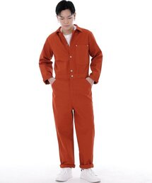 SAINTCREW（セントクルー）の「シティボーイボタンジャンプスーツ CBB-507 ブリック（つなぎ/オールインワン）」