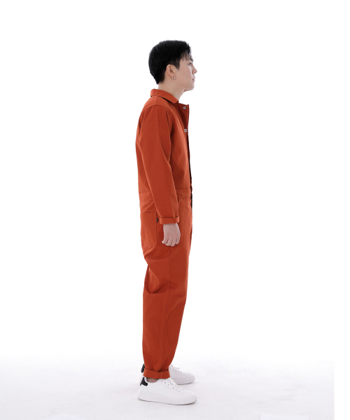 SAINTCREW(セントクルー)の「シティボーイボタンジャンプスーツ CBB-507 ブリック(つなぎ/オールインワン・メンズ・その他・MEDIUM/LARGE/X-LARGE)」の3枚目の写真