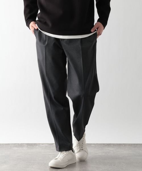 GLOBAL WORK（グローバルワーク）の「スマらくイージータックテーパードパンツ/601317（その他パンツ・メンズ・ネイビー/チャコールグレー/ネイビー系9・SMALL/MEDIUM/LARGE/X-LARGE）」の18枚目の写真