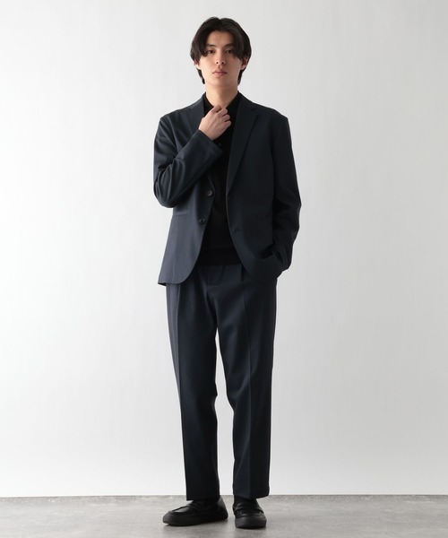 GLOBAL WORK（グローバルワーク）の「スマらくイージータックテーパードパンツ/601317（その他パンツ・メンズ・ネイビー/チャコールグレー/ネイビー系9・SMALL/MEDIUM/LARGE/X-LARGE）」の21枚目の写真