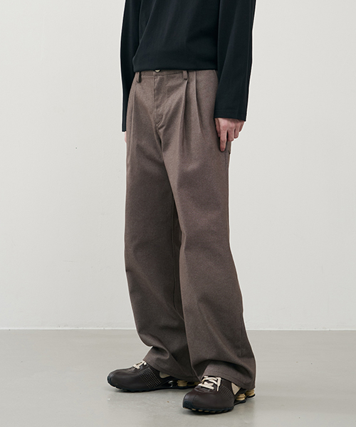 ARRAYED（アレイド）の「[ノンフェード] ストレートワイドツーピンタックバンディングデニムパンツ [BLACK]（デニムパンツ・メンズ・その他・MEDIUM/LARGE/X-LARGE）」の2枚目の写真