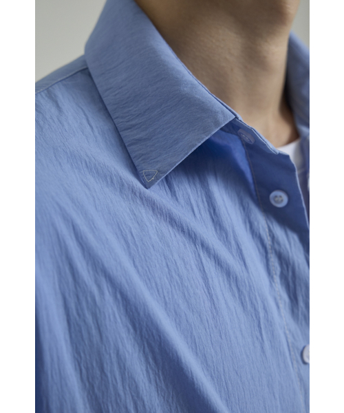 SELFISHAFFECTION(セルフィッシュ アフェクション)の「Contrast Stitch Oversized Shirt (Blue)(シャツ/ブラウス・メンズ・その他・MEDIUM/LARGE)」の5枚目の写真