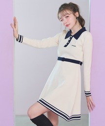 REDYAZEL ホワイト ミニワンピース 半袖 REDYAZEL ホワイト ミニ