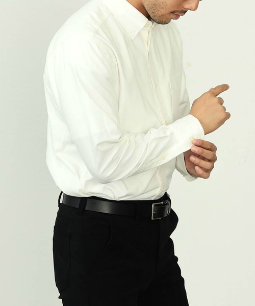 EDWIN(エドウィン)の「EDWIN エドウィン 大人のふだん着 ボタンダウンシャツ 長袖(シャツ/ブラウス・メンズ・ブルーグレー/ブラック/ホワイト・SMALL/X-LARGE/MEDIUM/LARGE)」の6枚目の写真