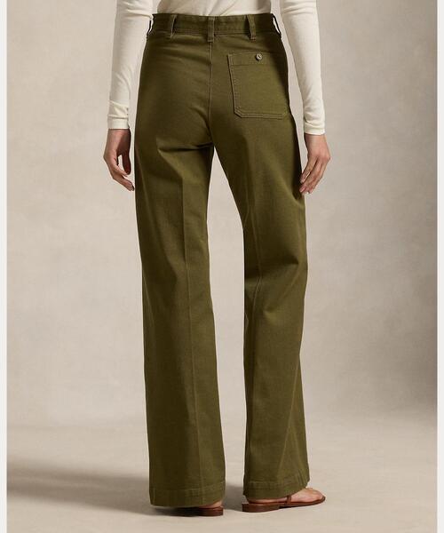 POLO RALPH LAUREN(ポロ ラルフ ローレン)の「ストレッチコットン Beaton パンツ(その他パンツ・レディース・グリーン系1・0/00/2/4/6/8)」の7枚目の写真