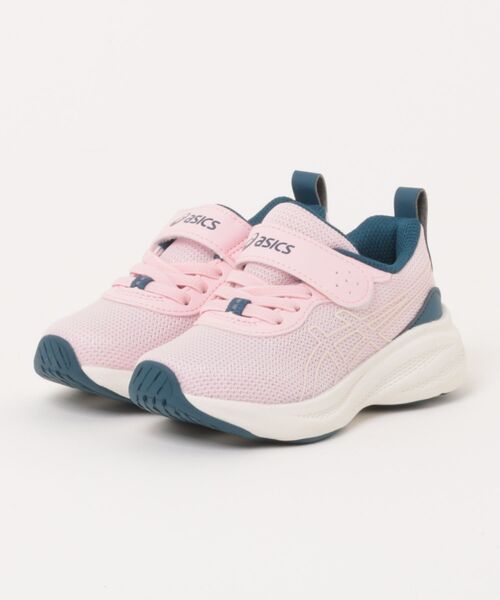 ASICS(アシックス)の「ASICS KIDS LAZERBEAM アシックス レーザービーム MP-MG-PS キッズスニーカー 子供靴 運動会 1本ベルト シューズ 1154A221 401 ネイビーブルー/ライトブルー(スニーカー・キッズ・ブルー系その他/コバルトブルー/ピンク系その他/ブラック系その他・16.0cm/17.0cm/18.0cm/19.0cm/20.0cm)」の4枚目の写真