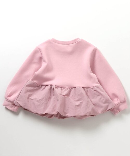 apres les cours（アプレレクール）の「バルーンドッキングロゴトレーナー_ジュニア対応（スウェット・キッズ・ピンク/アイボリー/サックスブルー・80/90/100/110/120/130/140）」の15枚目の写真