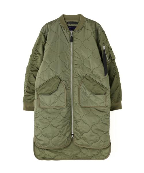 Alpha Industries(アルファインダストリーズ)の「Alpha Industries/アルファインダストリーズ/ALS COAT UVCold WEATHER JACKET/エーエルエス コート ウェザー ジャケット(その他アウター・メンズ・ブラック/その他10/カーキ・M/S/L)」の3枚目の写真