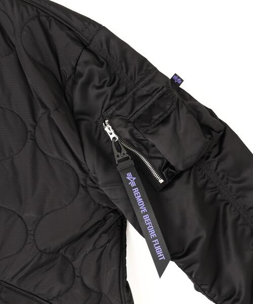 Alpha Industries(アルファインダストリーズ)の「Alpha Industries/アルファインダストリーズ/ALS COAT UVCold WEATHER JACKET/エーエルエス コート ウェザー ジャケット(その他アウター・メンズ・ブラック/その他10/カーキ・M/S/L)」の15枚目の写真