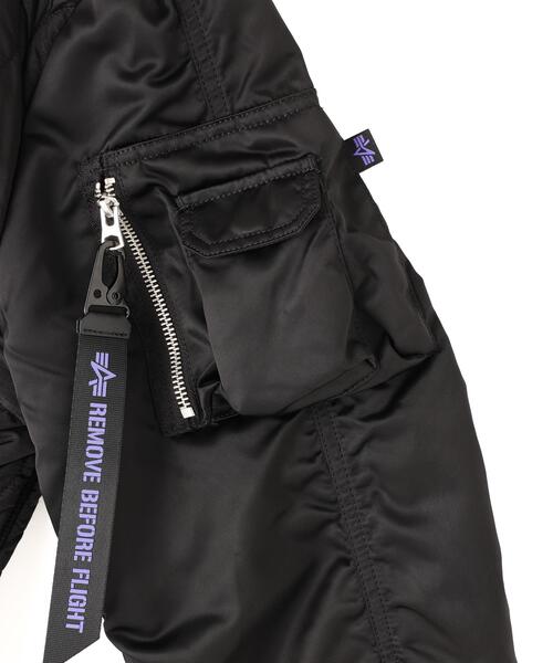 Alpha Industries(アルファインダストリーズ)の「Alpha Industries/アルファインダストリーズ/ALS COAT UVCold WEATHER JACKET/エーエルエス コート ウェザー ジャケット(その他アウター・メンズ・ブラック/その他10/カーキ・M/S/L)」の14枚目の写真