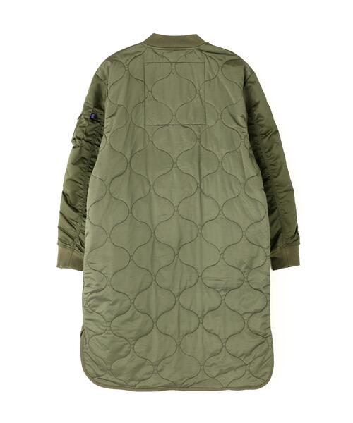 Alpha Industries(アルファインダストリーズ)の「Alpha Industries/アルファインダストリーズ/ALS COAT UVCold WEATHER JACKET/エーエルエス コート ウェザー ジャケット(その他アウター・メンズ・ブラック/その他10/カーキ・M/S/L)」の5枚目の写真