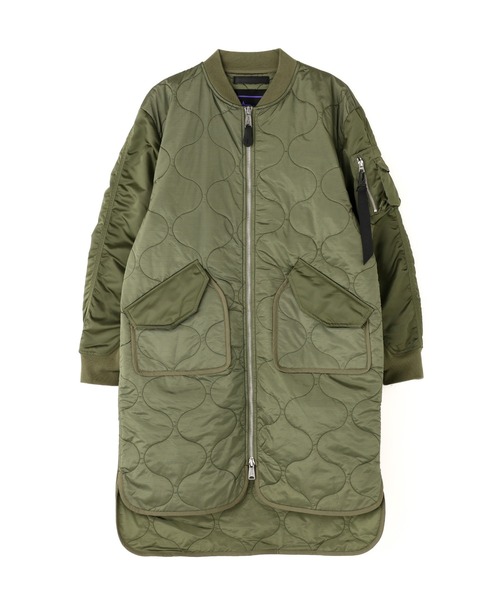 Alpha Industries（アルファインダストリーズ）の「Alpha Industries/アルファインダストリーズ/ALS COAT UVCold WEATHER JACKET/エーエルエス コート ウェザー ジャケット（その他アウター・メンズ・ブラック/その他10/カーキ・M/S/L）」の3枚目の写真