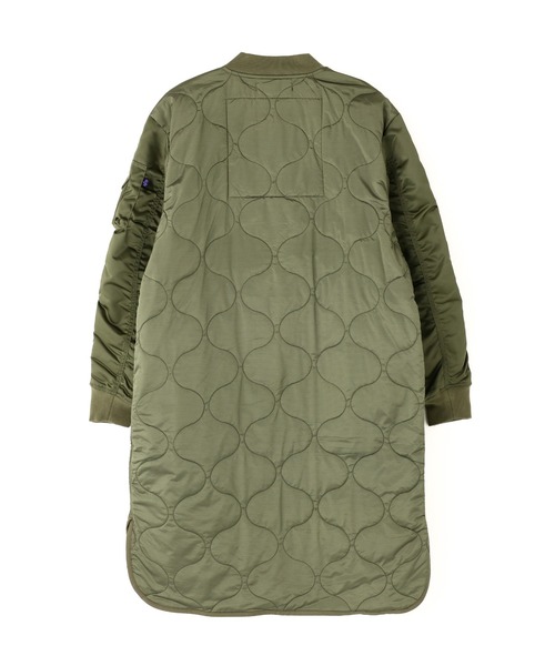 Alpha Industries（アルファインダストリーズ）の「Alpha Industries/アルファインダストリーズ/ALS COAT UVCold WEATHER JACKET/エーエルエス コート ウェザー ジャケット（その他アウター・メンズ・ブラック/その他10/カーキ・M/S/L）」の15枚目の写真