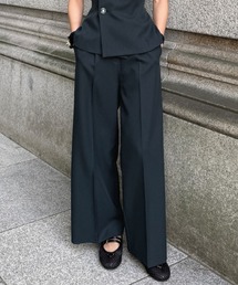 JENNE（ジェンヌ）の「ワイド美脚パンツ（防シワ・UVカット機能生地）（その他パンツ）」