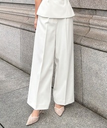 JENNE（ジェンヌ）の「ワイド美脚パンツ（防シワ・UVカット機能生地）（その他パンツ）」