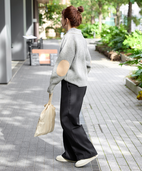 B.C STOCK（ベーセーストック）の「ウォッシャブル / ウォームタッチボンディングパンツ（その他パンツ・レディース・ブラック/ネイビー/ホワイト・SMALL/MEDIUM）」の5枚目の写真