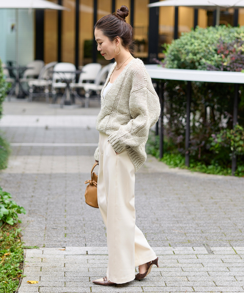 B.C STOCK（ベーセーストック）の「ウォッシャブル / ウォームタッチボンディングパンツ（その他パンツ・レディース・ブラック/ネイビー/ホワイト・SMALL/MEDIUM）」の12枚目の写真