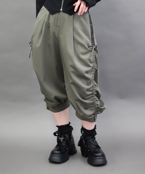 axes femme｜アクシーズファム（レディース）のその他パンツ（グリーン