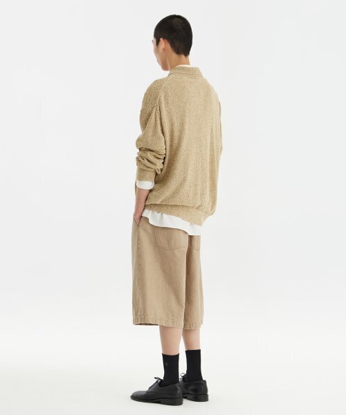 YOUTH(ユース)の「Knit Collar Cardigan - Sand Brown(カーディガン/ボレロ・レディース・その他・M/L)」の4枚目の写真