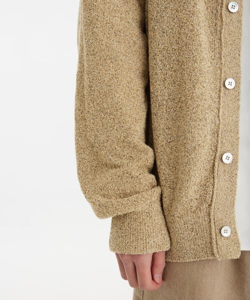 YOUTH(ユース)の「Knit Collar Cardigan - Sand Brown(カーディガン/ボレロ・レディース・その他・M/L)」の7枚目の写真