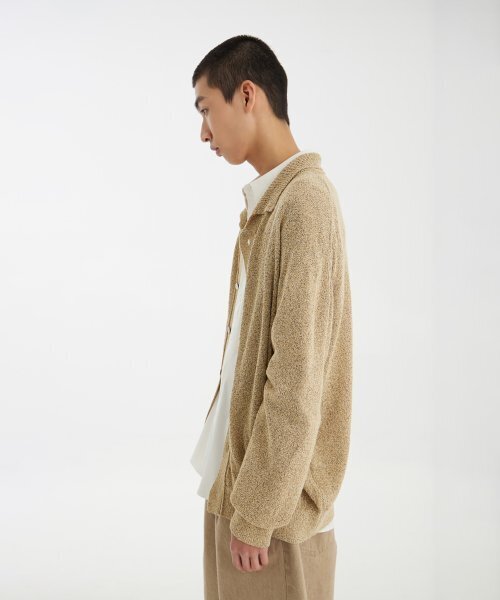YOUTH(ユース)の「Knit Collar Cardigan - Sand Brown(カーディガン/ボレロ・レディース・その他・M/L)」の8枚目の写真