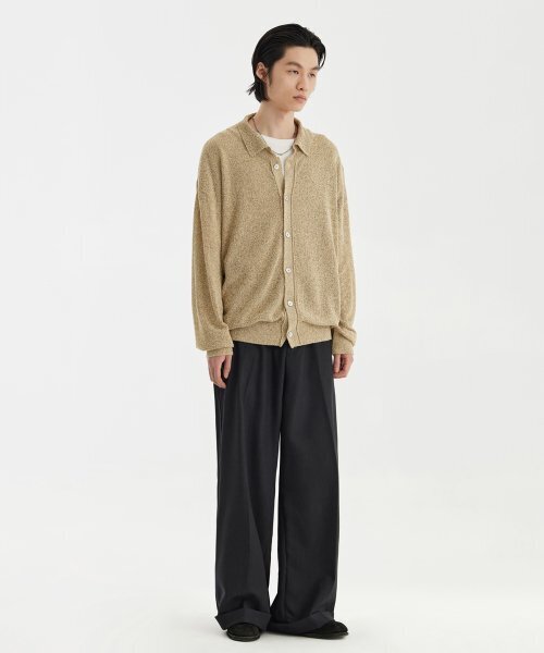 YOUTH(ユース)の「Knit Collar Cardigan - Sand Brown(カーディガン/ボレロ・レディース・その他・M/L)」の10枚目の写真