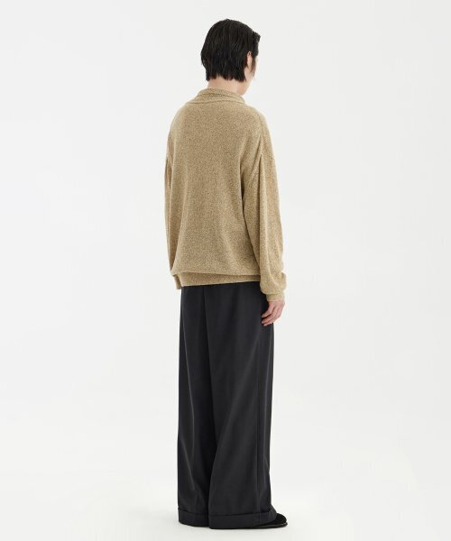YOUTH(ユース)の「Knit Collar Cardigan - Sand Brown(カーディガン/ボレロ・レディース・その他・M/L)」の11枚目の写真