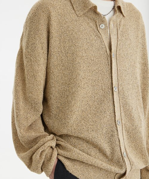 YOUTH(ユース)の「Knit Collar Cardigan - Sand Brown(カーディガン/ボレロ・レディース・その他・M/L)」の13枚目の写真