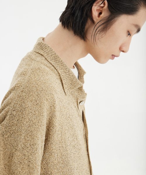 YOUTH(ユース)の「Knit Collar Cardigan - Sand Brown(カーディガン/ボレロ・レディース・その他・M/L)」の14枚目の写真