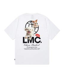 FLYING PUPPY TEE white