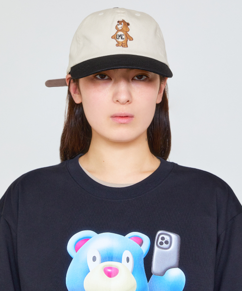 LMCの「EMB BEAR 6PANEL CAP ivory（キャップ・レディース・その他・ONE SIZE）」の2枚目の写真