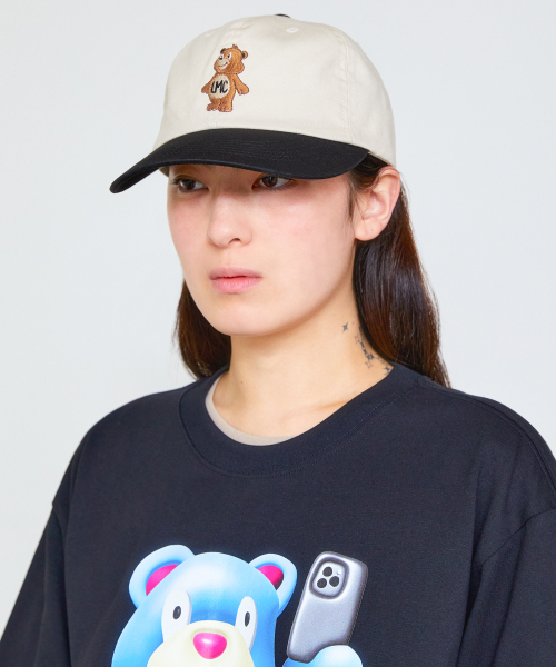 LMCの「EMB BEAR 6PANEL CAP ivory（キャップ・レディース・その他・ONE SIZE）」の3枚目の写真