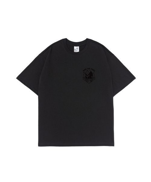 BLACK BRIAR(ブラックブライアー)の「サーフクラブロゴTシャツ(チャコール)(Tシャツ/カットソー・レディース・その他・M/L/2XL/XL)」の1枚目の写真