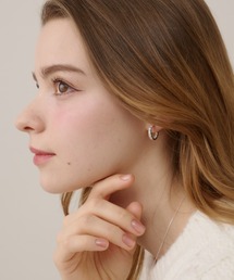 【Monnette】インフィニティモチーフシルバーピアス